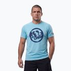 Футболка чоловіча Pitbull Palms mesh light blue logo