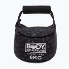 Гиря Body Sculpture Soft Bw 134 6 kg black