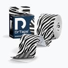 Тейп для кінезіотерапії DrTape Kinesiology Tape zebra