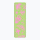 Килимок для йоги/фітнесу FORCEBAND Energy Pistachio 4 мм pistachio/pink