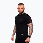 Футболка чоловіча Octagon Stripe black/red