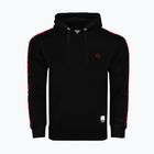 Кофта чоловіча Octagon Stripe Hoodie black/red