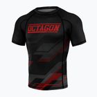 Рашгард чоловічий Octagon Racer Premium black/red