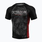Чоловічий рашгард Octagon Premium MMA Family чорний/різнокольоровий Rashguard