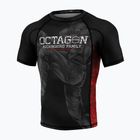 Octagon Premium Kickboxing Family чоловічий рашгард чорний / різнокольоровий