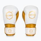 Рукавиці боксерські Octagon Prince white/gold