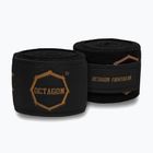 Бинти боксерські Octagon Fightgear Supreme Printed 500 cm black/gold