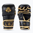 Рукавиці греплінгові DBX BUSHIDO Master MMA чорний/золотий