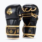Рукавиці греплінгові DBX BUSHIDO Master MMA чорний/золотий