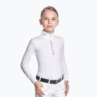 Сорочка для змагань дитяча FERA Equestrian white/butterfly