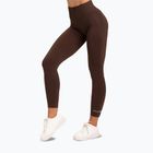 Легінси тренувальні жіночі Gym Glamour Push Up Chocolate 370
