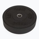 Диски бамперові олімпійські XTREXO чорні TRX-BMP025 25 кг
