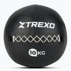 Медбол TREXO Wall Ball 12 кг чорний