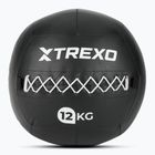 М'яч лікарський XTREXO Wall Ball 12 кг чорний