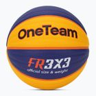 М'яч баскетбольний OneTeam Rim Rush Fiba 3x3 blue