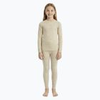 Комплект дитячої термоактивної білизни WOOLCANO Merino SET0683 beige