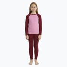 Комплект дитячої термоактивної білизни WOOLCANO Merino SET0982 purple