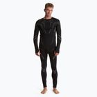 Комплект чоловічої термоактивної білизни KADVA ALPINESTEP COOLMAX THERMAL PRO DRY безшовний чорний