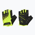 Рукавички велосипедні ATTABO Vito gel shock proof limonka/чорний
