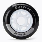 Колеса для роликових ковзанів ATTABO Wheels 84 мм 4 шт. чорний