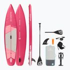Набір дошка SUP надувна AQUASTIC Touring 11'6" pink