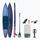 Набір дошка SUP надувна AQUASTIC Touring Pro 14'0" dark blue