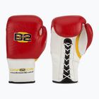 Боксерські рукавички DIVISION B-2 DIV-PFG1500 Pro 3-Layer Foam червоні/білі