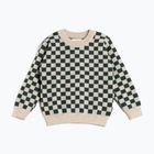 Светр дитячий KID STORY Merino green chessboard