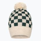 Шапка зимова дитяча KID STORY Merino green chessboard