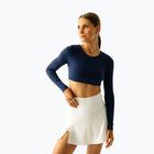 Жіночий топ для йоги JoyInMe Core Crop Top dark navy
