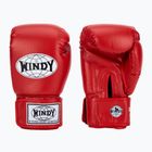Рукавиці боксерські WINDY Classic Synthetic Leather red
