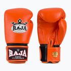 Рукавиці боксерські RAJA BOXING Single Standard Genuine Leather orange