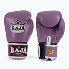 Рукавиці боксерські RAJA BOXING Single Standard Genuine Leather purple
