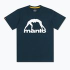 Футболка чоловіча MANTO Vibe 25 синій/білий