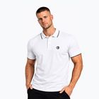 Футболка поло чоловіча Octagon Legion Tipped Small Logo 3D Polo white