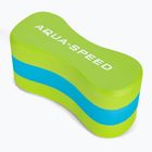 Дошка для плавання дитяча AQUA-SPEED Ósemka "3" Junior зелена/блакитна