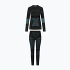 Жіночий комплект термобілизни Viking Ilsa black/turquoise