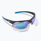 Окуляри сонцезахисні GOG Falcon matt black/blue/polychromatic white-blue