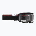 Велосипедні окуляри Leatt Velocity 4.0 MTB X-Flow чорні/прозорі