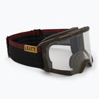 Велосипедні окуляри Leatt Velocity 4.0 MTB X-Flow дерев'яні/прозорі