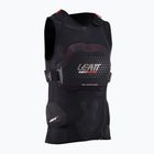 Чоловіча велофутболка Leatt 3DF AirFit Evo Vest чорна з захисними накладками