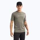 Футболка чоловіча Arc'teryx Ionia Merino Wool Arc'Word Logo forage