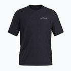 Футболка трекінгова чоловіча Arc'teryx Cormac Arc'bird Logo black heather