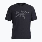 Чоловіча футболка Arc'teryx Cormac Logo SS з чорного вересу