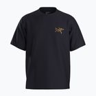 Футболка чоловіча Arcteryx Kragg Cotton Logo 24k black