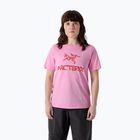 Футболка жіноча Arcteryx Kragg SL Cotton Heatmap Crew pineberry