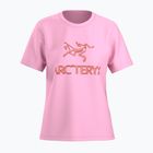 Футболка жіноча Arcteryx Kragg SL Cotton Heatmap Crew pineberry