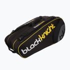 Сумка для сквошу Black Knight Pro Series Tour 12R black/yellow