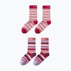 Шкарпетки дитячі Reima Parit 2 pack rose blush