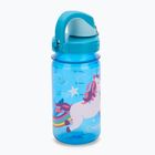 Туристична пляшка Nalgene On The Fly Kids 350 мл синій єдиноріг